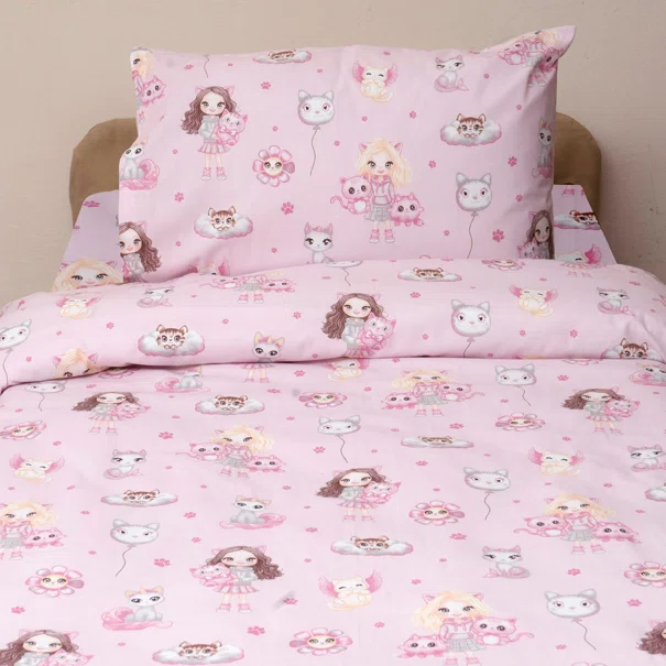 Παπλωματοθήκη Μονή (Σετ 160x240) Viopros Kids Κατ