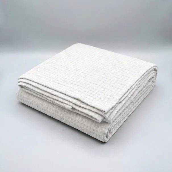 Κουβέρτα Πικέ (160x255) Spitishop Pro White 320gsm 100% Βαμβάκι