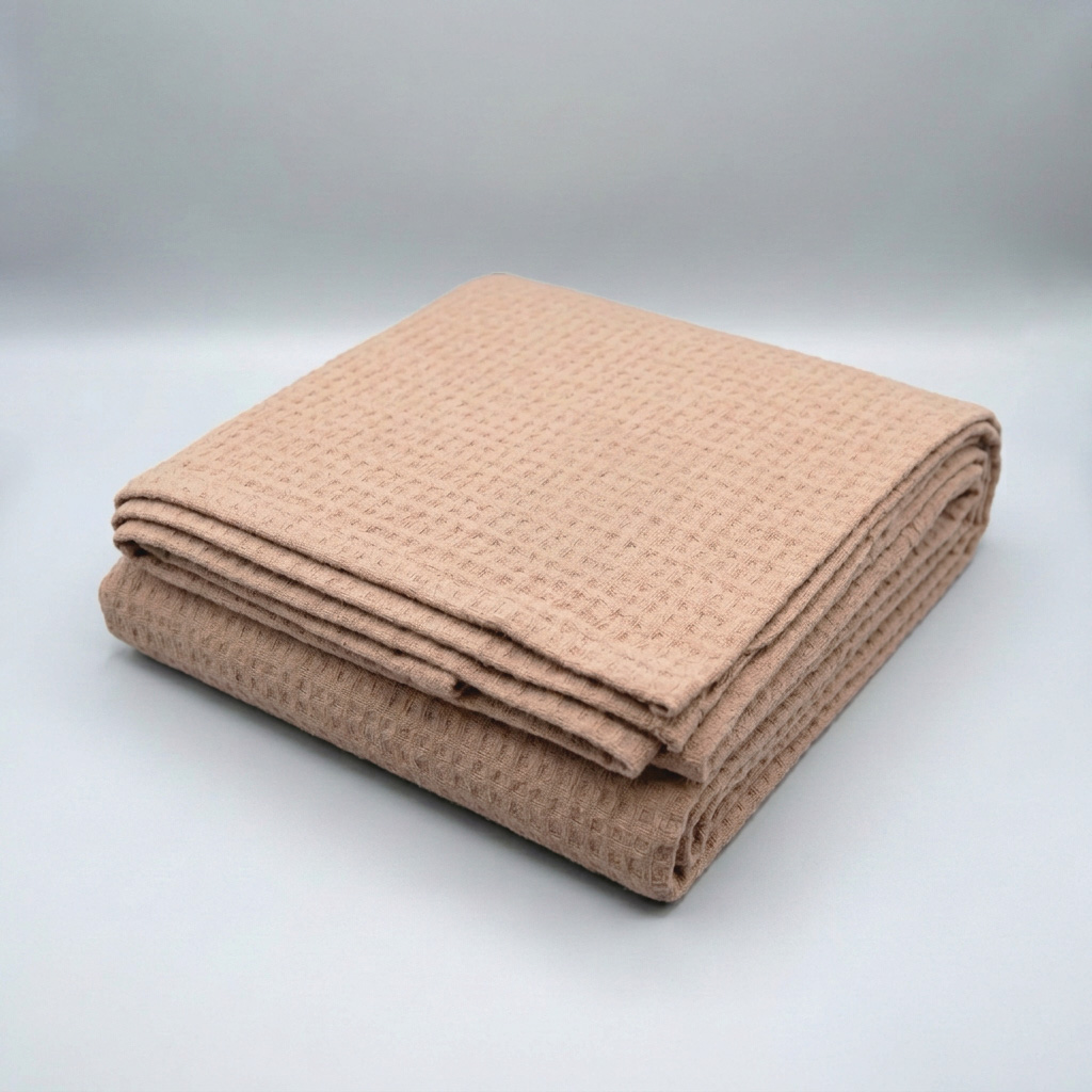 Κουβέρτα Πικέ (160x255) Spitishop Pro Taupe 320gsm 100% Βαμβάκι
