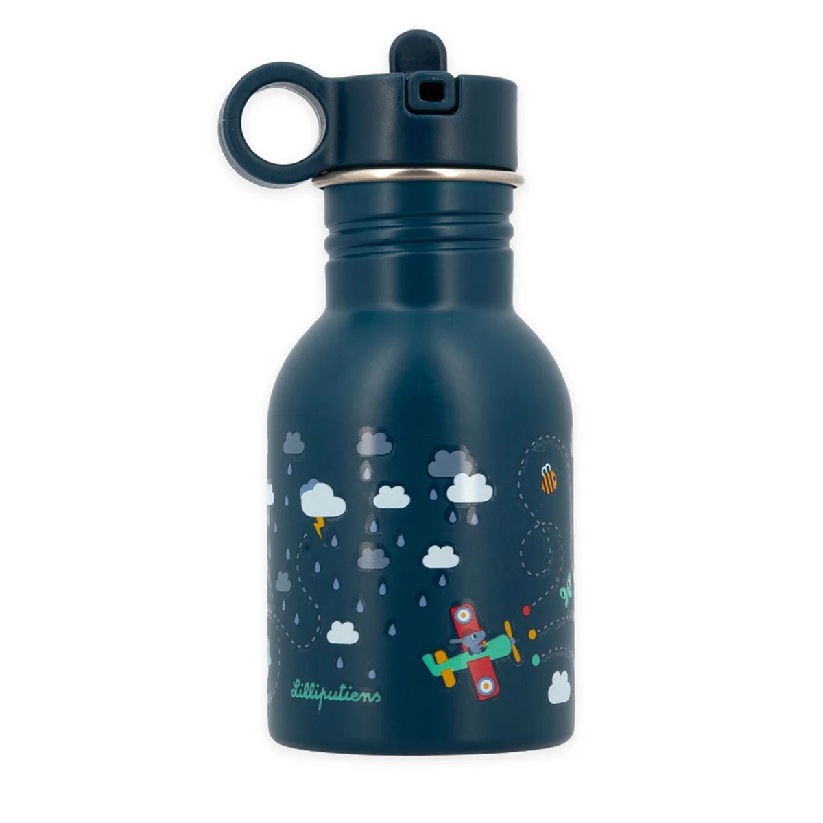Παγούρι 400ml Με Καλαμάκι Lilliputiens Jules LI84500
