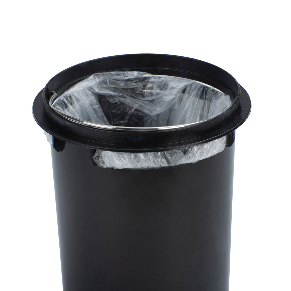 Κάδος Απορριμμάτων Μπάνιου (23X17X25) Wenko 3Lt Leman Black 22142100 Μπάνιο Αξεσουάρ Κάδοι Spitishop