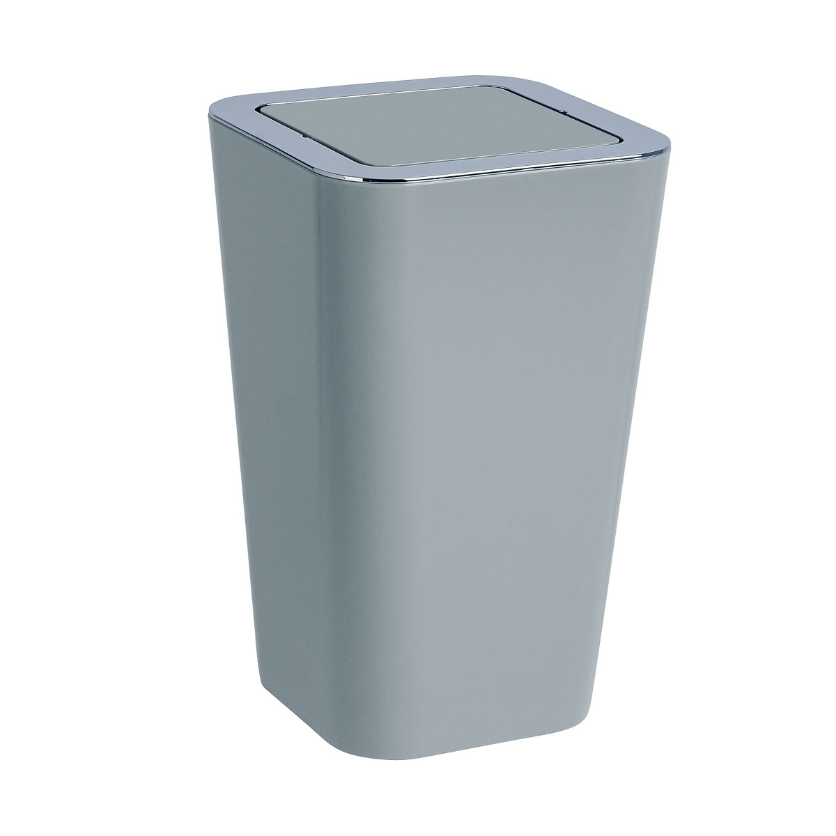 Κάδος Απορριμμάτων Μπάνιου (Φ18.5x36.5) Wenko 6lt Candy Grey 24163100