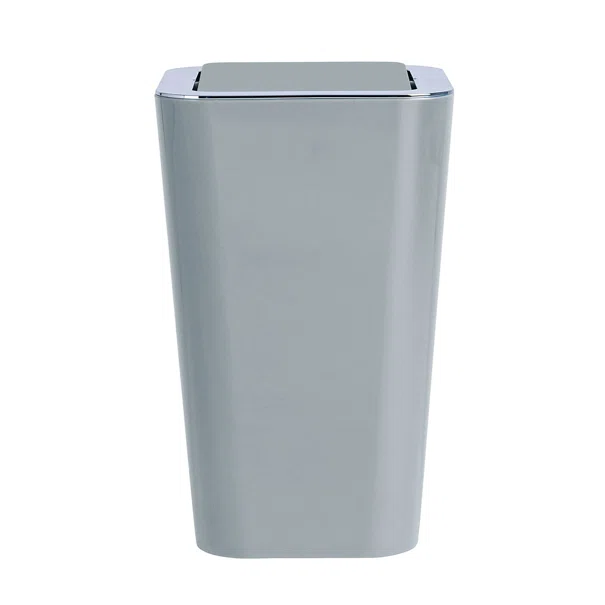 Κάδος Απορριμμάτων Μπάνιου (Φ18.5x36.5) Wenko 6lt Candy Grey 24163100