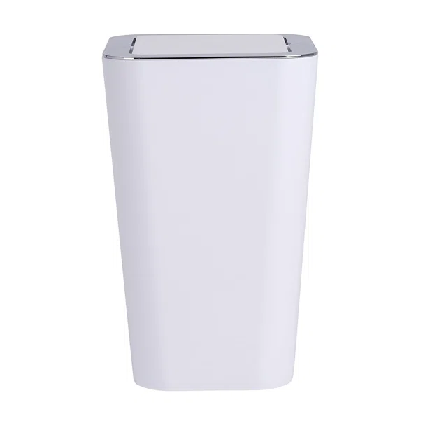 Κάδος Απορριμμάτων Μπάνιου (Φ18.5x36.5) Wenko 6lt Candy White 22464100