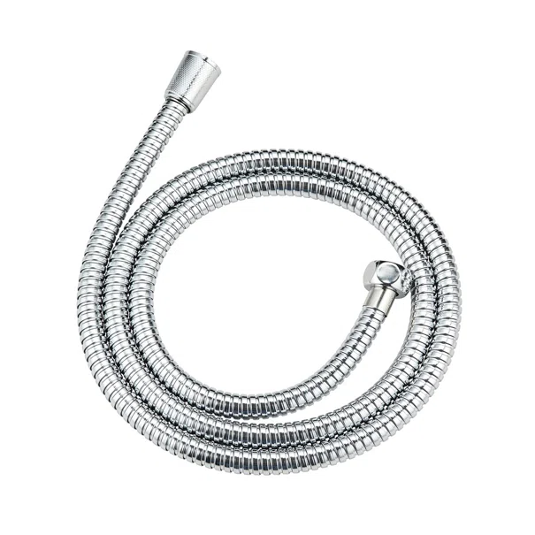 Τηλέφωνο Μπάνιου Με Σπιράλ (Σετ) Wenko Chrome 5 Θέσεων Basic Line 2 24402100