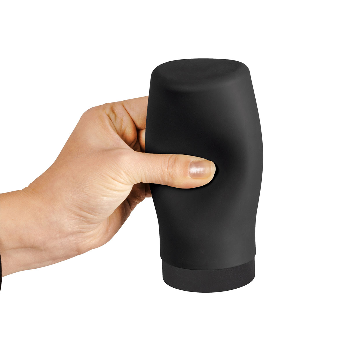 Δοχείο Υγρού Πιάτων 250Ml (Φ6 1X14) Wenko Squeez-E Black 54674100 Οργάνωση & Αποθήκευση Κουζίνας Νεροχύτη Ντισπένσερ Spitishop