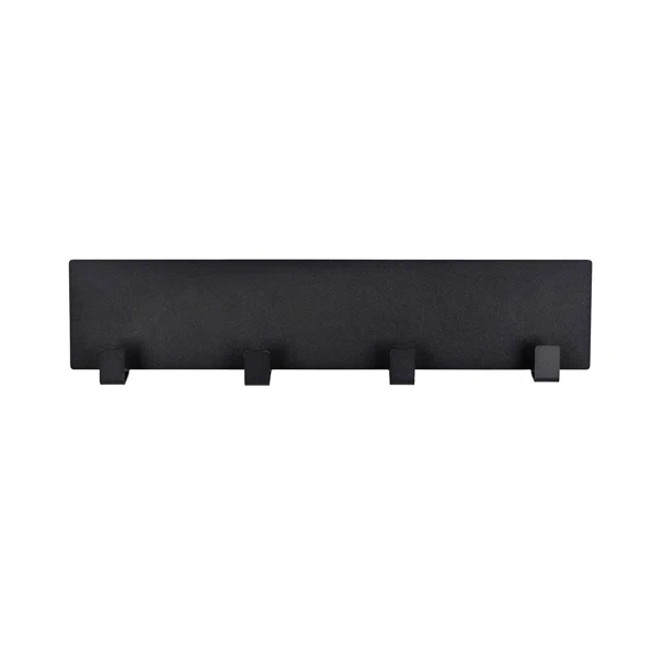 Μαγνητική Κρεμάστρα 4 Θέσεων (30x2x6.5) Wenko Ima Black 55013100