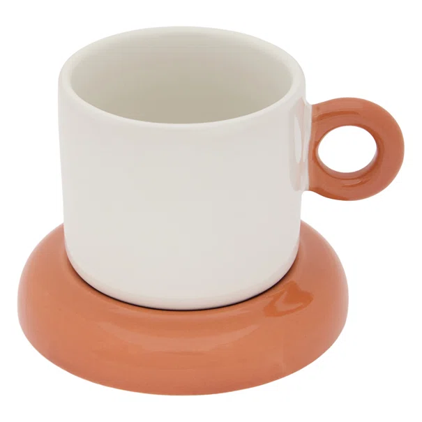 Φλυτζάνια Espresso 110ml & Πιατάκια (Σετ 8τμχ) S-D Homy 217854