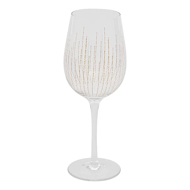 Ποτήρια Κρασιού Κολωνάτα 380ml (Σετ 4τμχ) S-D Lunis 212280