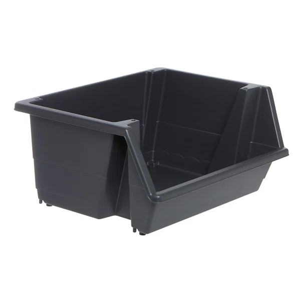 Κουτιά Αποθήκευσης (Σετ 3τμχ) F-V Storage Black 190423A