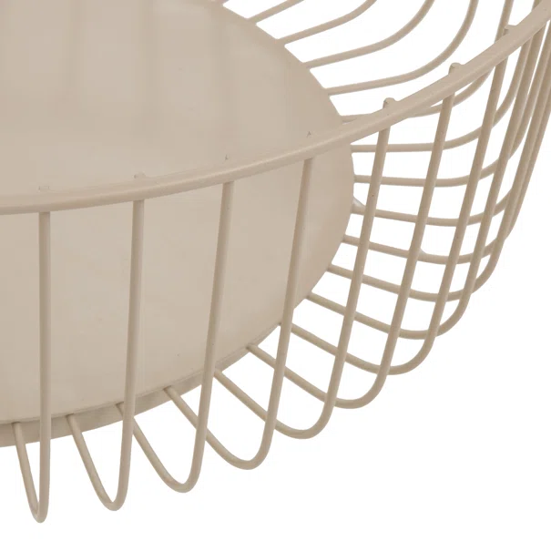 Φρουτιέρα (Φ28.5x11.3) F-V Edition Beige 190314A