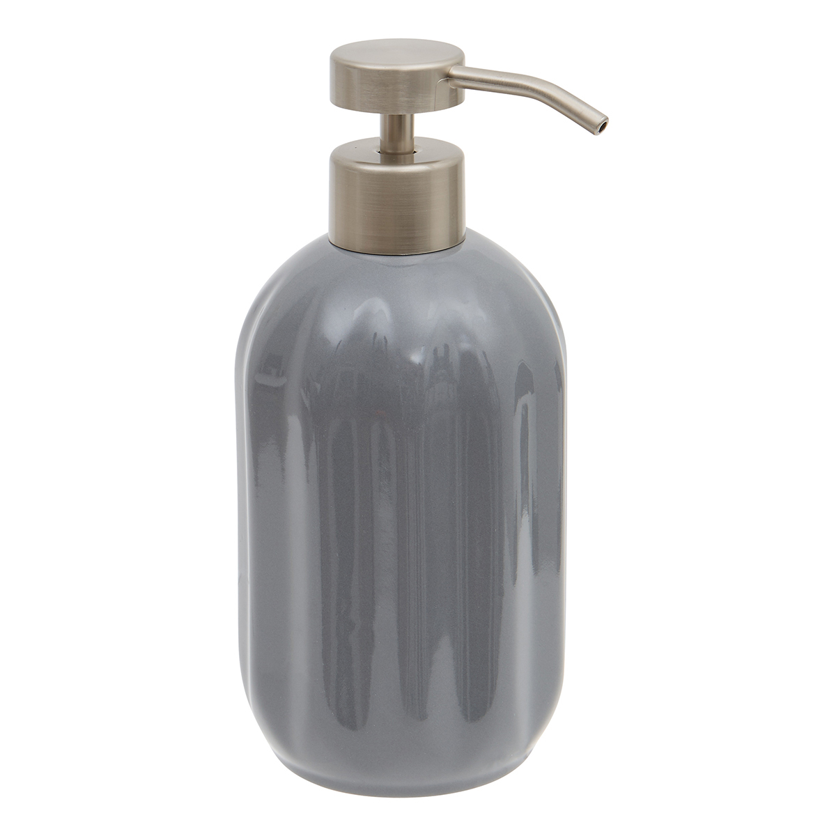 Dispenser Μπάνιου 450ml (Φ8.3x18) F-V Suny Grey 220214H