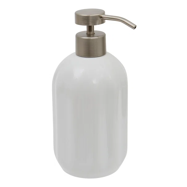 Dispenser Μπάνιου 450ml (Φ8.3x18) F-V Suny White 220214I