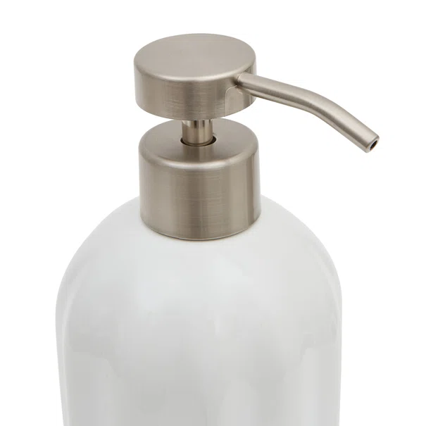 Dispenser Μπάνιου 450ml (Φ8.3x18) F-V Suny White 220214I