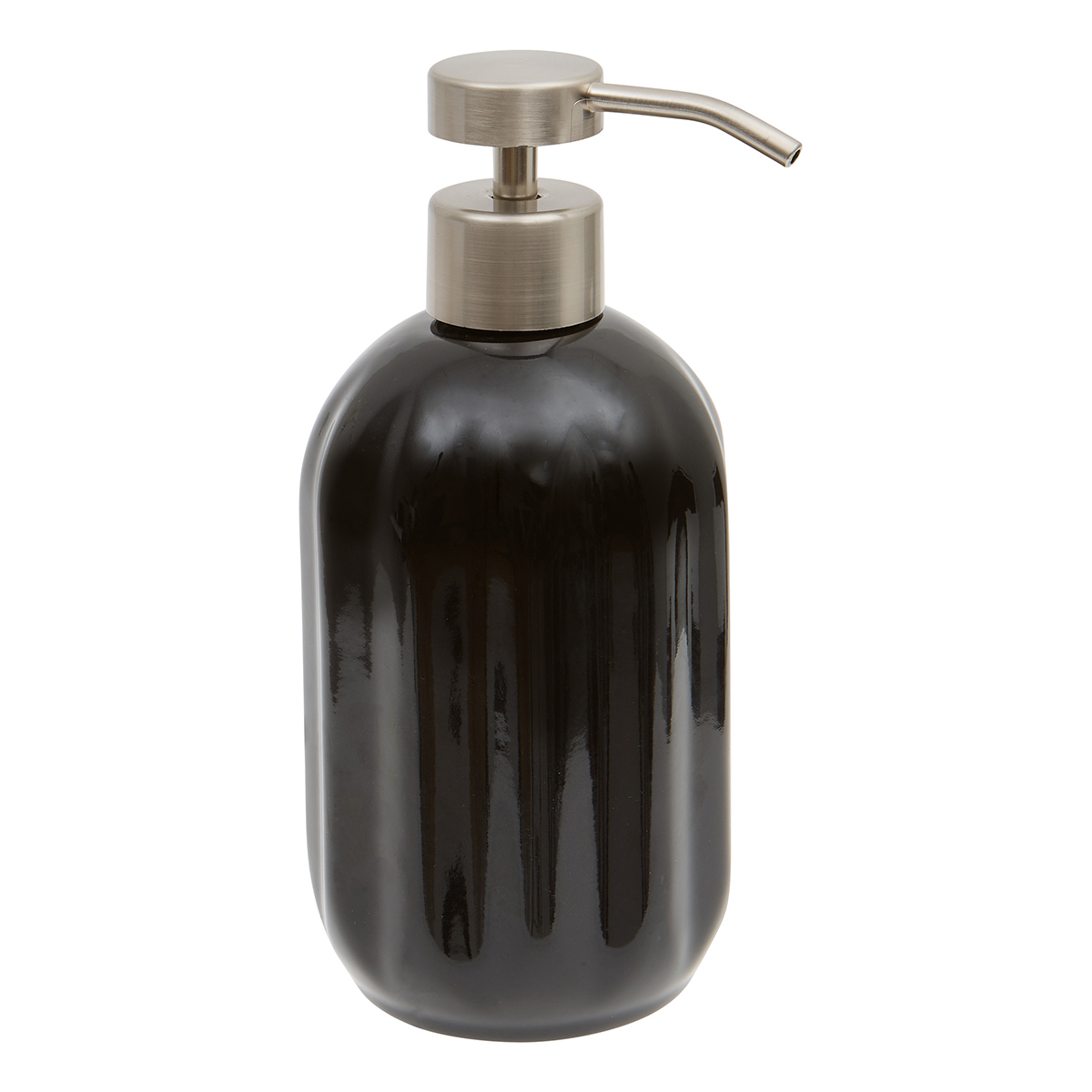 Dispenser Μπάνιου 450ml (Φ8.3x18) F-V Suny Black 220214J