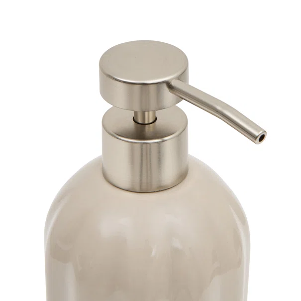 Dispenser Μπάνιου 450ml (Φ8.3x18) F-V Suny Beige 220214O