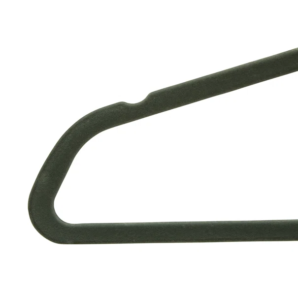 Κρεμάστρες Ρούχων Βελουτέ (Σετ 20τμχ) F-V Hang'Clip 218616 Green