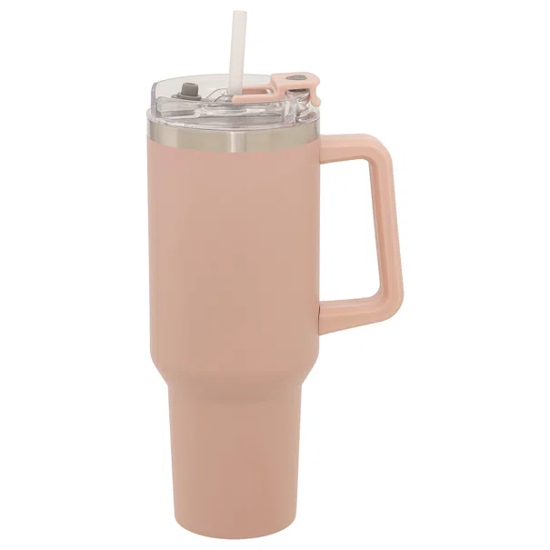 Κούπα Θερμός Με Λαβή & Καλαμάκι 1.2lt F-V Alex 198062 Pink