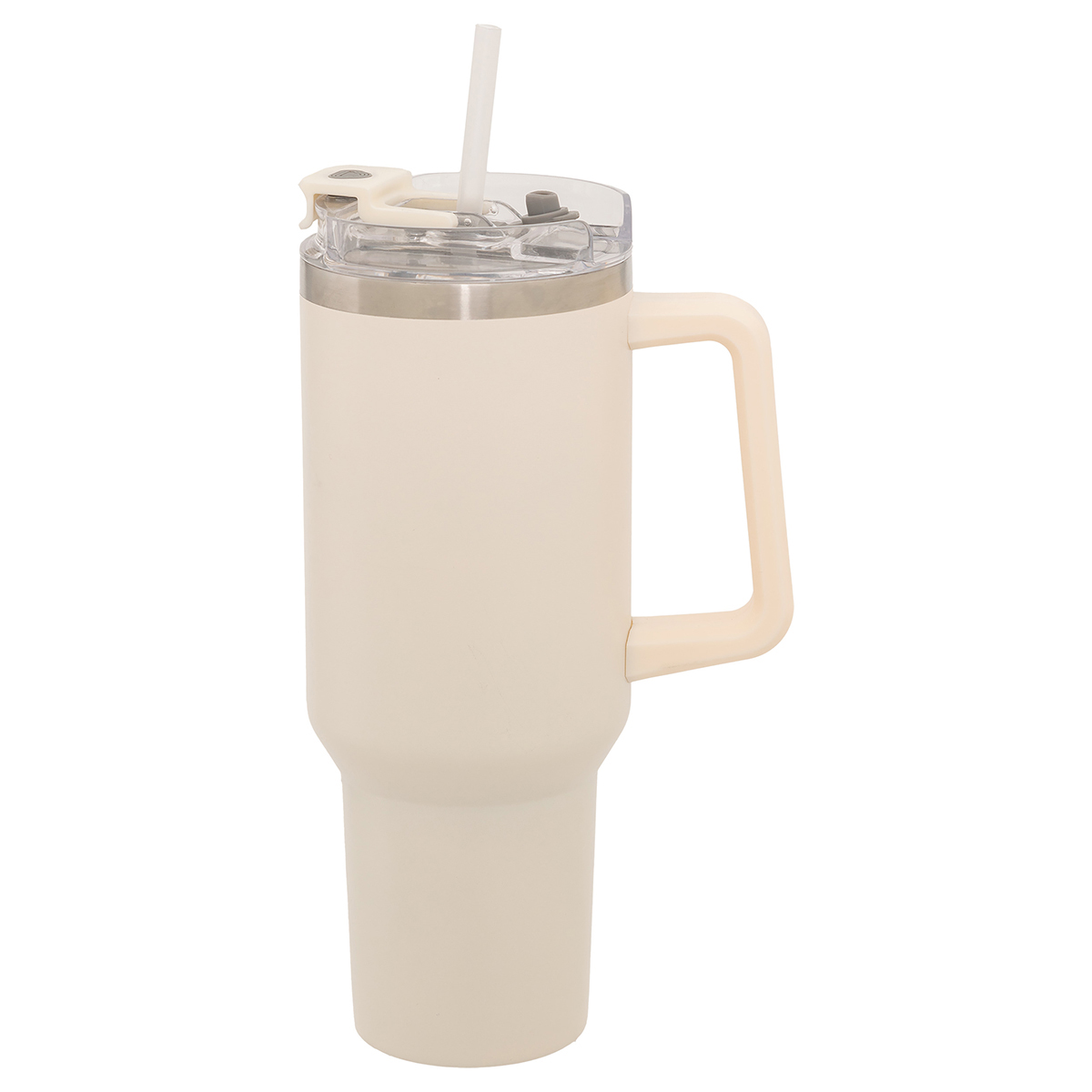 Κούπα Θερμός Με Λαβή & Καλαμάκι 1.2lt F-V Alex 198062 Beige