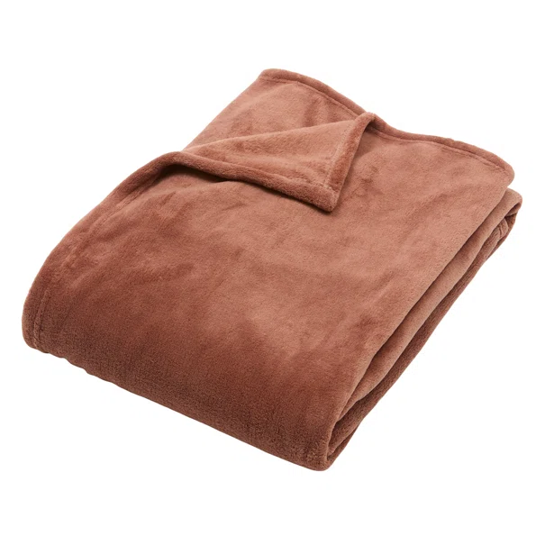 Κουβέρτα Καναπέ Fleece (130x180) A-S Throw Terracotta 131648S