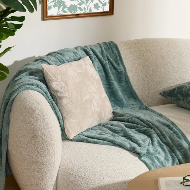 Κουβέρτα Fleece Ημίδιπλη (180x230) A-S Ryo Blue 204419A