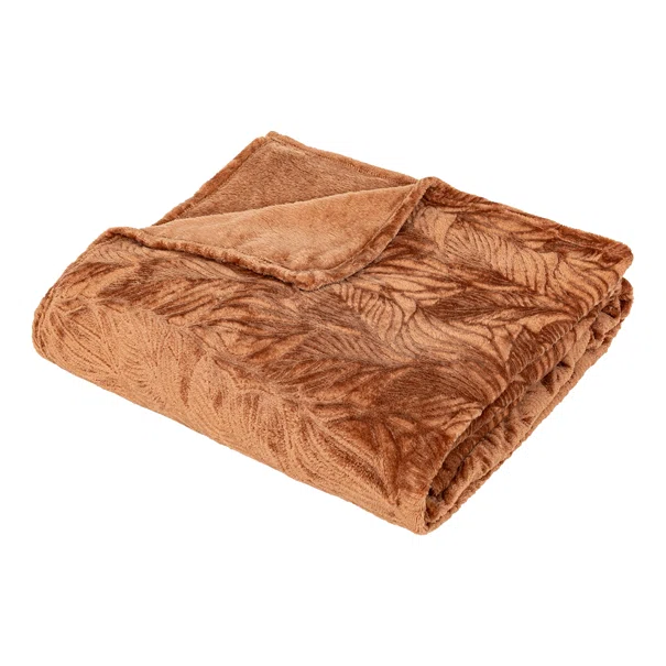 Κουβέρτα Fleece Ημίδιπλη (180x230) A-S Ryo Terracotta 204419B