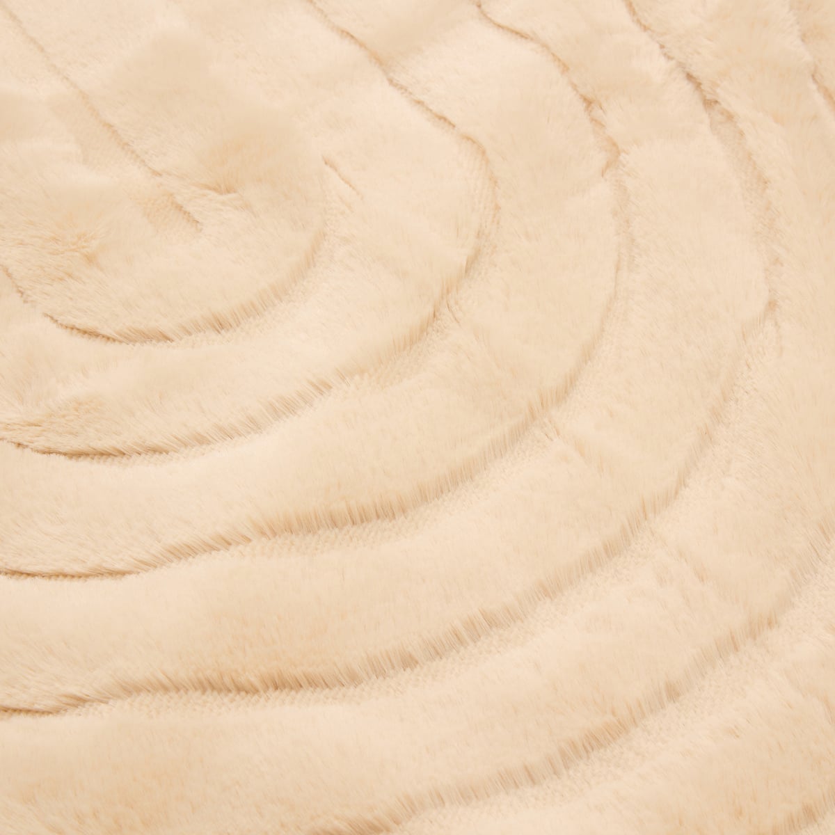 Γούνινη Κουβέρτα Καναπέ (120X160) A-S Arka Beige 212412A Λευκά Είδη Σαλονιού Κουβέρτες Spitishop