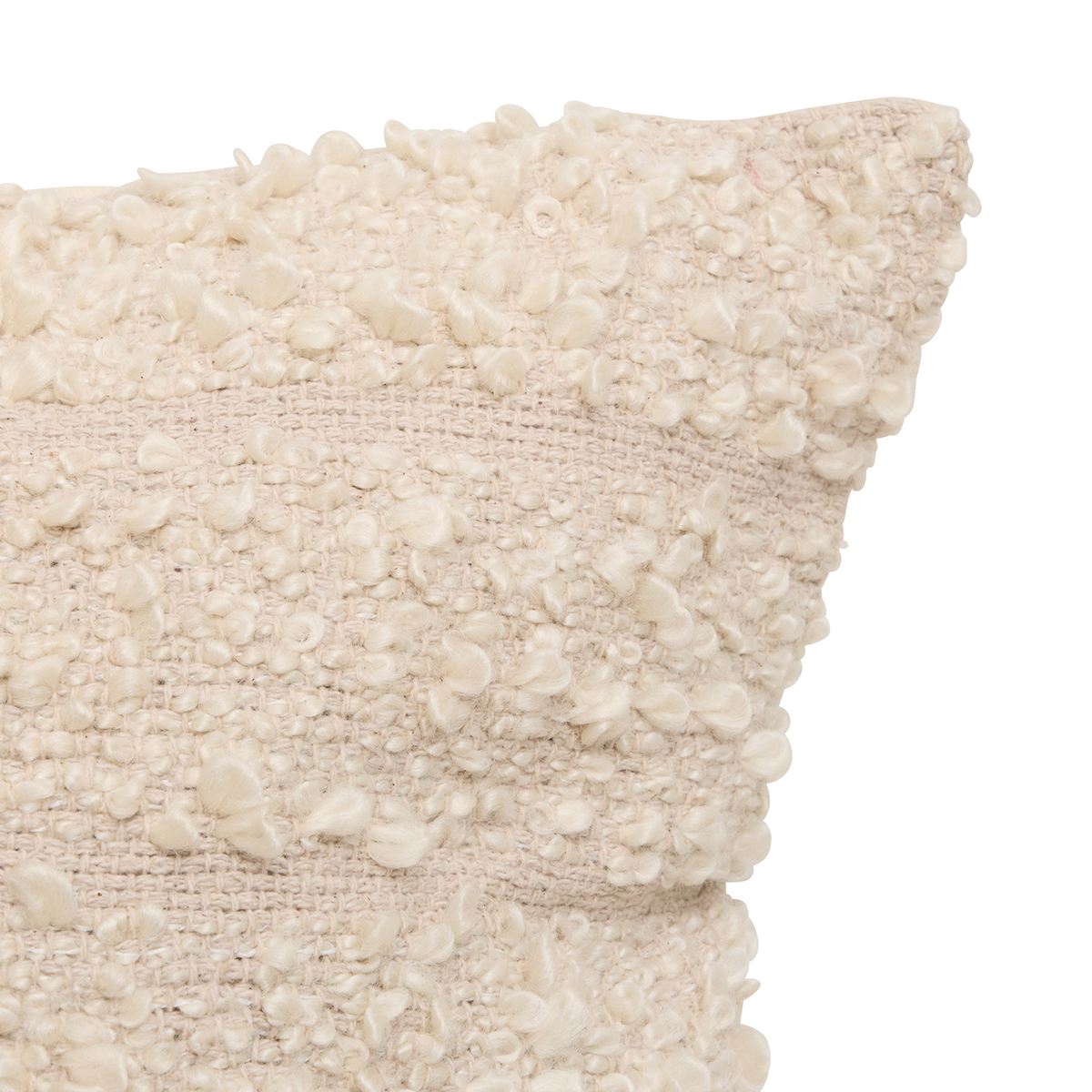 Διακοσμητικό Μαξιλάρι Μπουκλέ (45X45) A-S Beryl Linen 223218A Λευκά Είδη Σαλονιού Μαξιλάρια Διακοσμητικά Τετράγωνα Spitishop