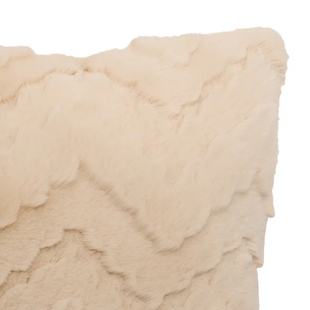 Διακοσμητικό Μαξιλάρι Γούνινο (45x45) A-S Nalia Beige 223222A