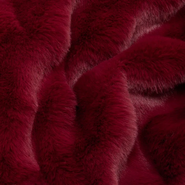 Γούνινη Κουβέρτα Καναπέ (120x160) A-S Zephy Garnet 223302