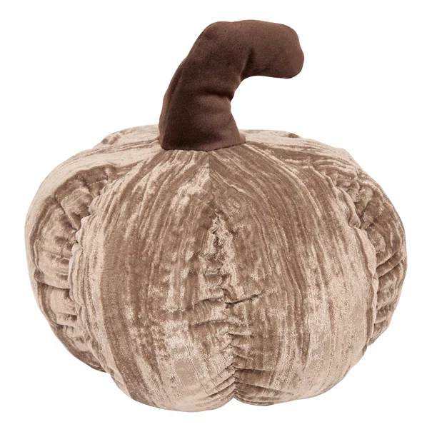 Διακοσμητικό Μαξιλάρι Βελουτέ (Φ22) A-S Automne 223324 Bronze