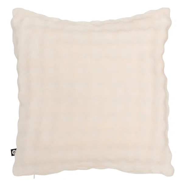 Διακοσμητικό Μαξιλάρι Γούνινο (40x40) A-S Zephy Ivory 223382A