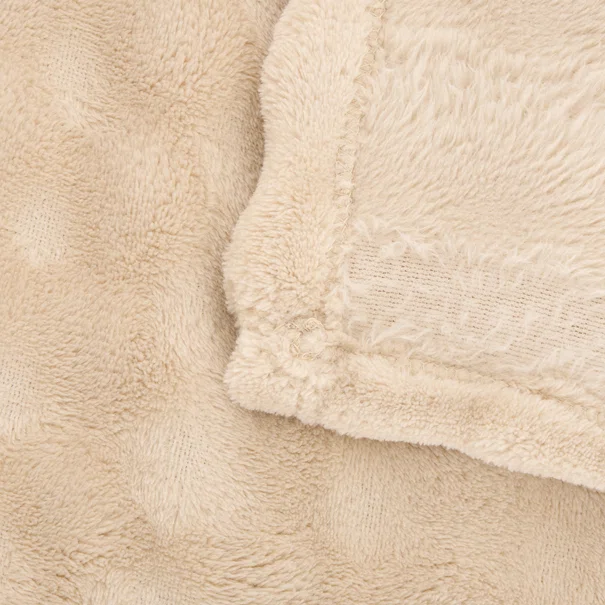 Γούνινη Κουβέρτα Καναπέ (125x150) A-S Zephy Beige 223383B