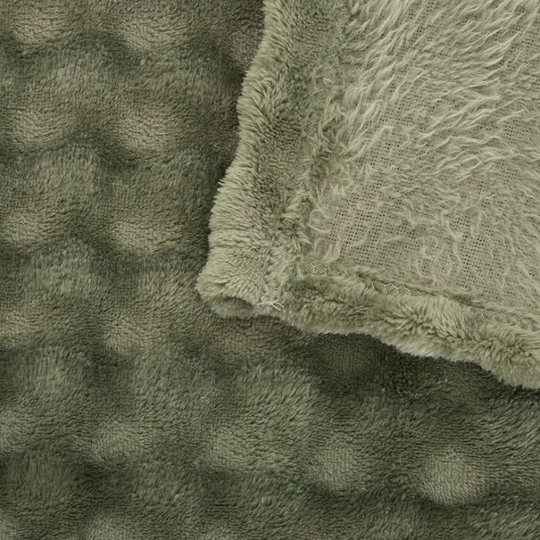 Γούνινη Κουβέρτα Καναπέ (125x150) A-S Zephy Khaki 223383C