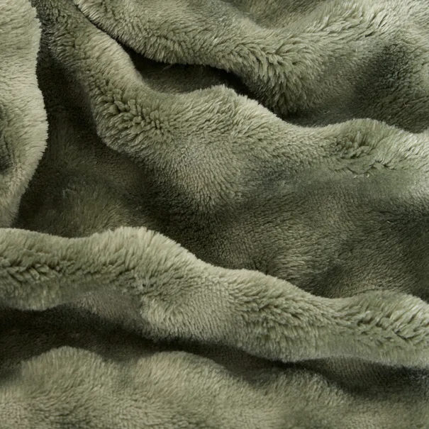 Γούνινη Κουβέρτα Καναπέ (125x150) A-S Zephy Khaki 223383C