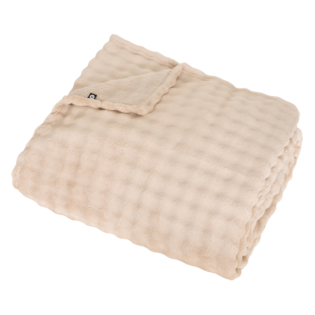 Κουβέρτα Γούνινη Ημίδιπλη (180x230) A-S Zephy Beige 223384B