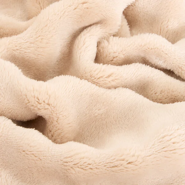 Κουβέρτα Γούνινη Ημίδιπλη (180x230) A-S Zephy Beige 223384B