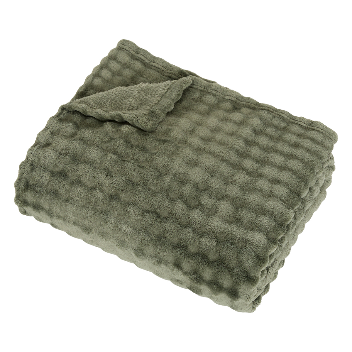 Κουβέρτα Γούνινη Ημίδιπλη (180x230) A-S Zephy Khaki 223384C