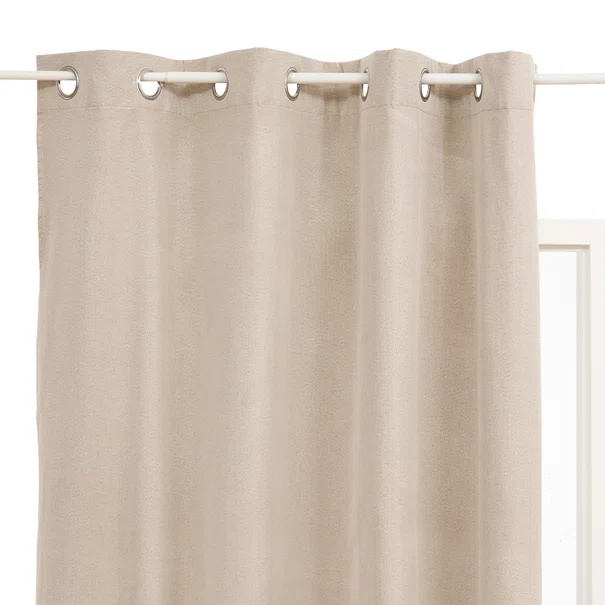 Κουρτίνα Συσκότισης (140x260) Με Τρουκς A-S Darla Beige 223251A