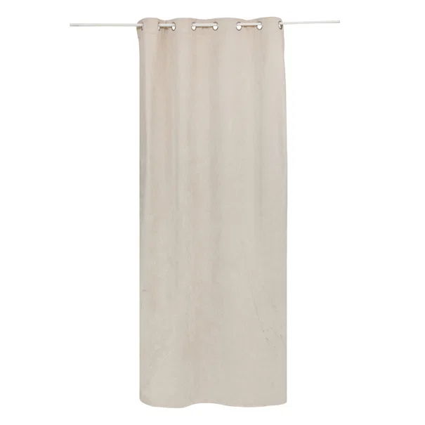 Θερμομονωτική Κουρτίνα (140x260) Με Τρουκς A-S Automne Beige 223331