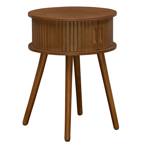 Κομοδίνο Με Ντουλάπι (Φ40x54) A-S Nysos Wood 206052C