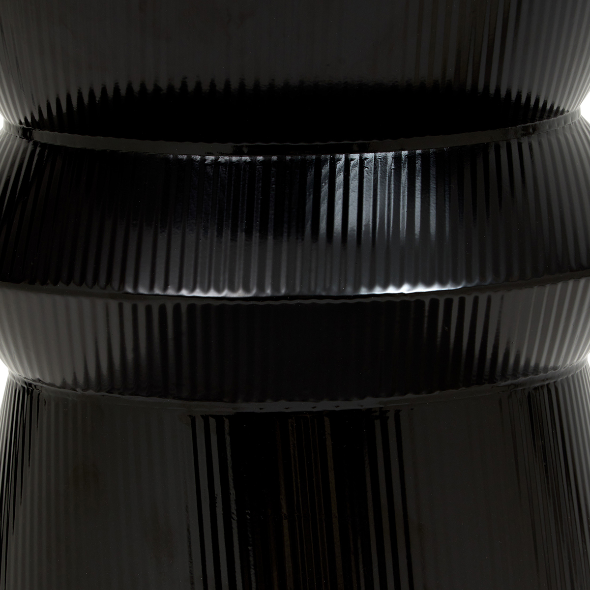 Βοηθητικό Τραπεζάκι (Φ35 5X45) A-S Maya Black 213195C Έπιπλα Σαλονιού Τραπεζάκια Μεταλλικά Spitishop