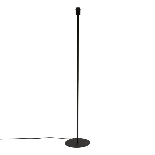 Βάση Φωτιστικού Δαπέδου Με Ντουί E27 A-S Galia Black 221658B
