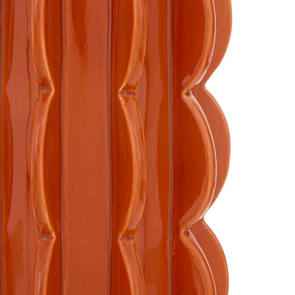 Διακοσμητικό Βάζο (Φ14x19) A-S Homy 218928 Orange