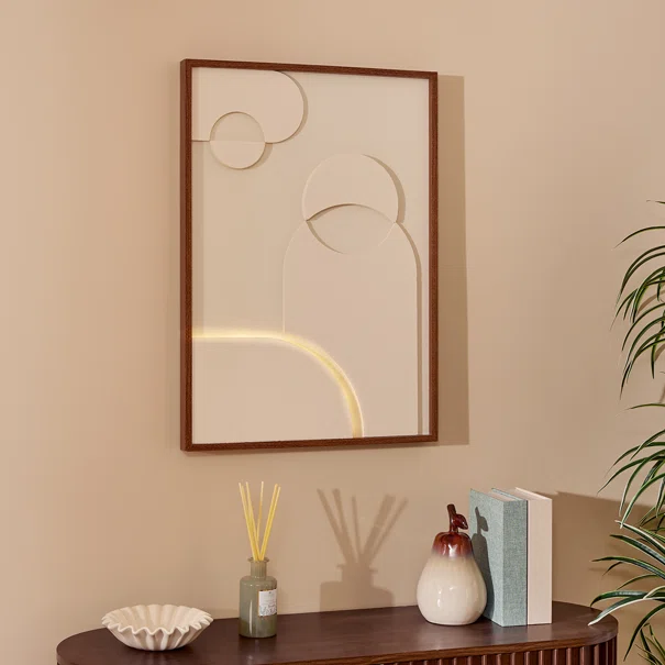 Πίνακας Με Κορνίζα & LED (50x70) A-S Melio 219691