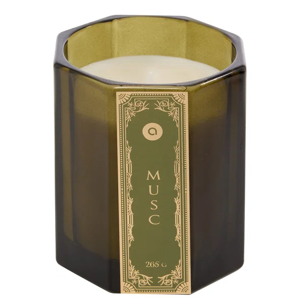 Κερί Αρωματικό 265gr (Φ9x10.3) A-S Lucien Musk 222670B