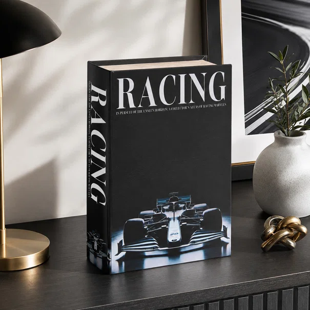 Διακοσμητικό Βιβλίο/Κουτί (18x7x27) A-S Racing 223900J