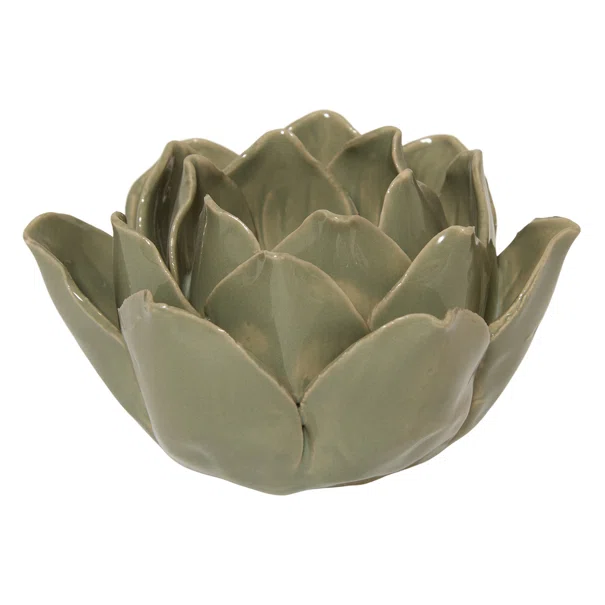 Κηροπήγιο Για Ρεσώ (Φ11x6.2) A-S Mona Flower 218917 Green
