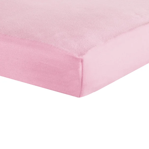 Σεντόνι Μακό Κούνιας Με Λάστιχο (70x140+12) Trois Kilos Sept Pink 55-8161001