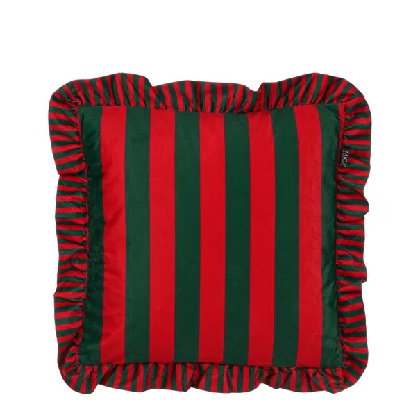 Διακοσμητικό Μαξιλάρι (50x50) Edelman Stripes Red 1196825